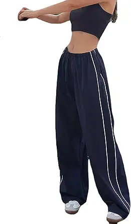 Rushmode Women Parachute Cargo Pants