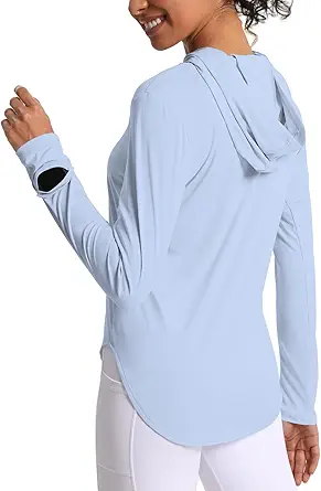 Rushmode Women Long Sleeve Sun Hoodie