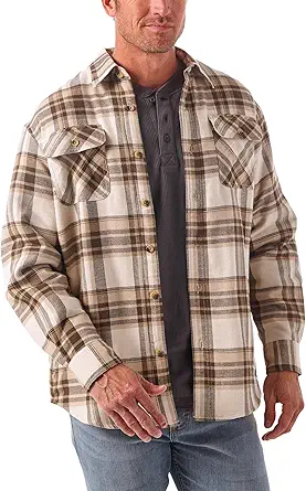 Rushmode Sherpa Lined Shirt Jacket