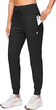Rushmode Women Fleece Lined Winter Joggers