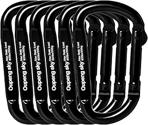 Rushmode Heavy Duty Carabiner Clip Set