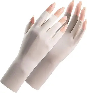 Rushmode Women UV Fingerless Gloves