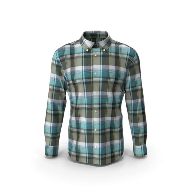 Rushmode Men Check Pattern Shirt