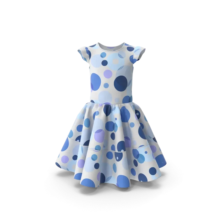 Rushmode Blue Summer Dress
