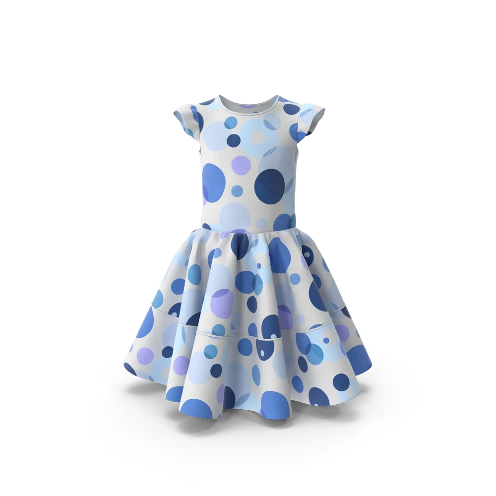 Rushmode Blue Summer Dress